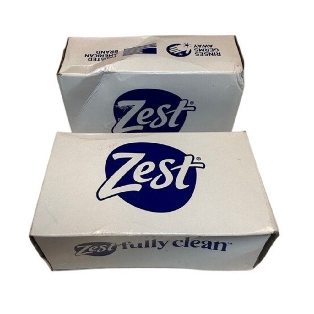 Zest Zestfully Clean Bar 4 oz. Soap 2 Pack New Sealed Old Stock